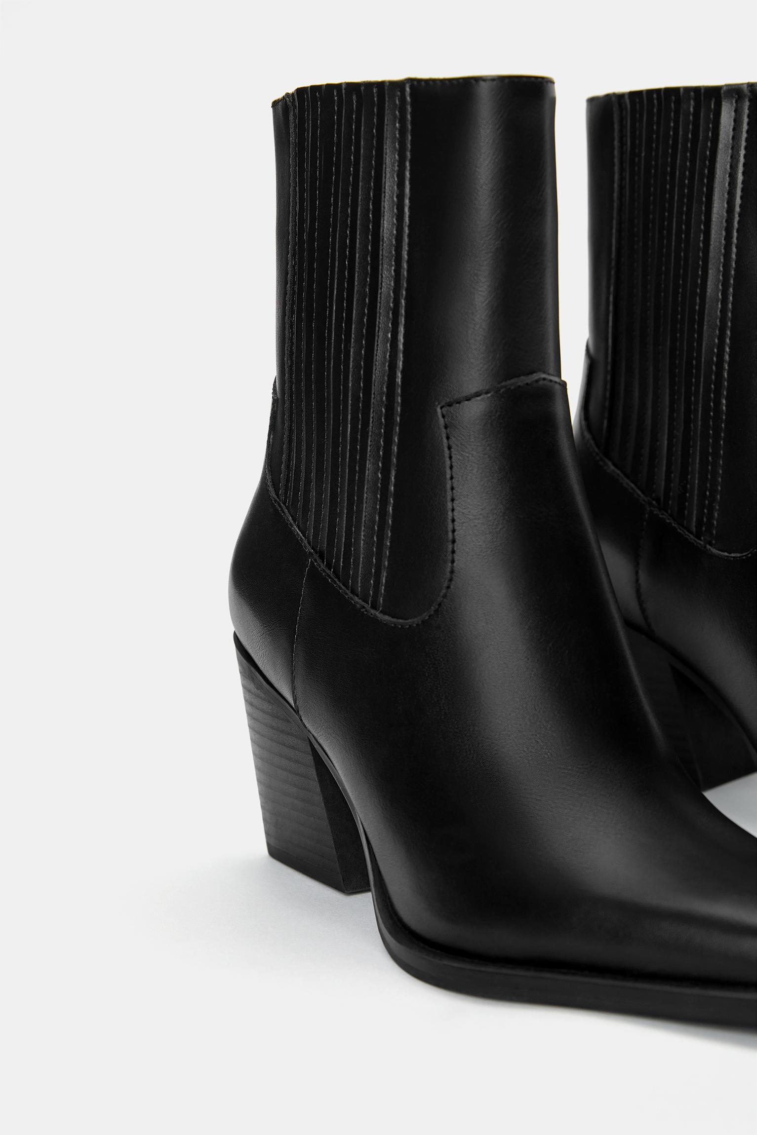 Heeled cowboy ankle boots Product Image