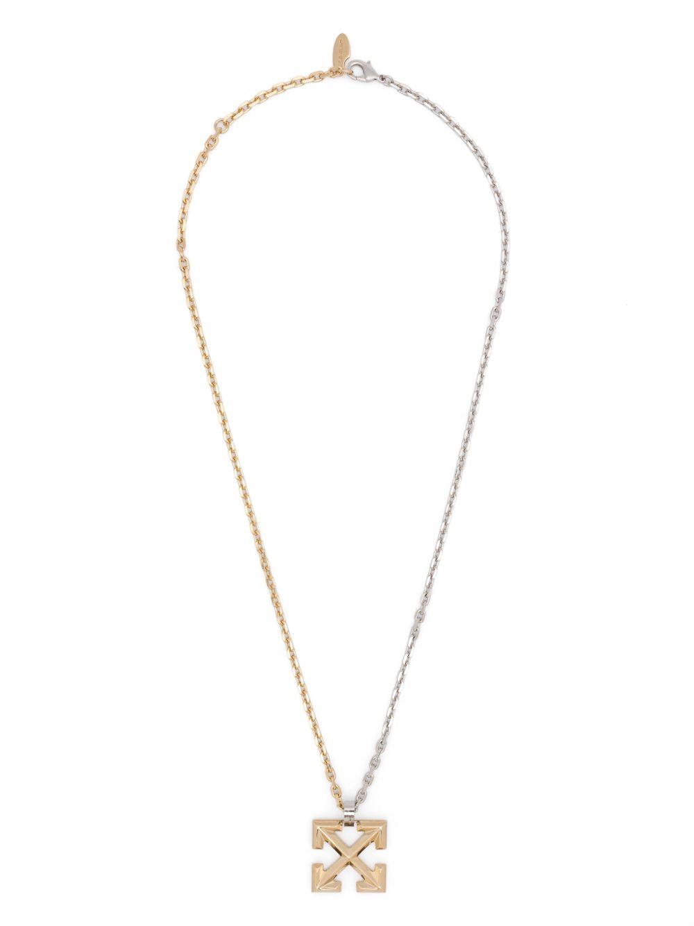 Arrows two-tone necklace Product Image
