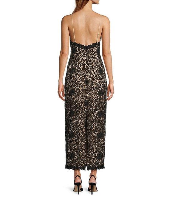 Antonio Melani Nancy Lace Square Neck Sleeveless Dress Product Image