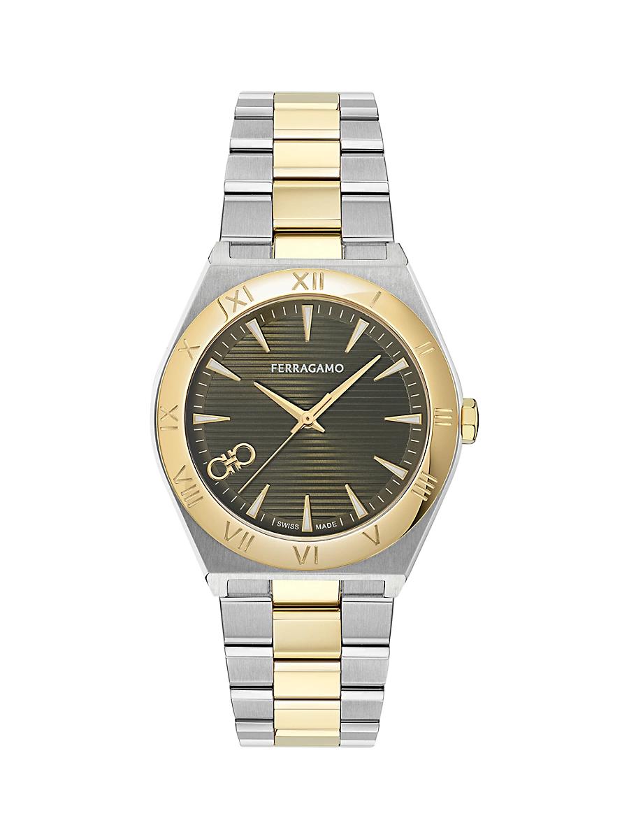 Mens Vega Upper East Stainless Steel Bracelet Watch/40MM Product Image