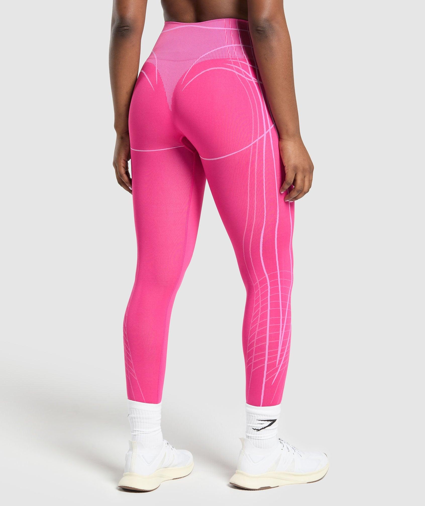 Gymshark Apex Seamless Leggings - Valley Pink/Sour Pink Female Product Image