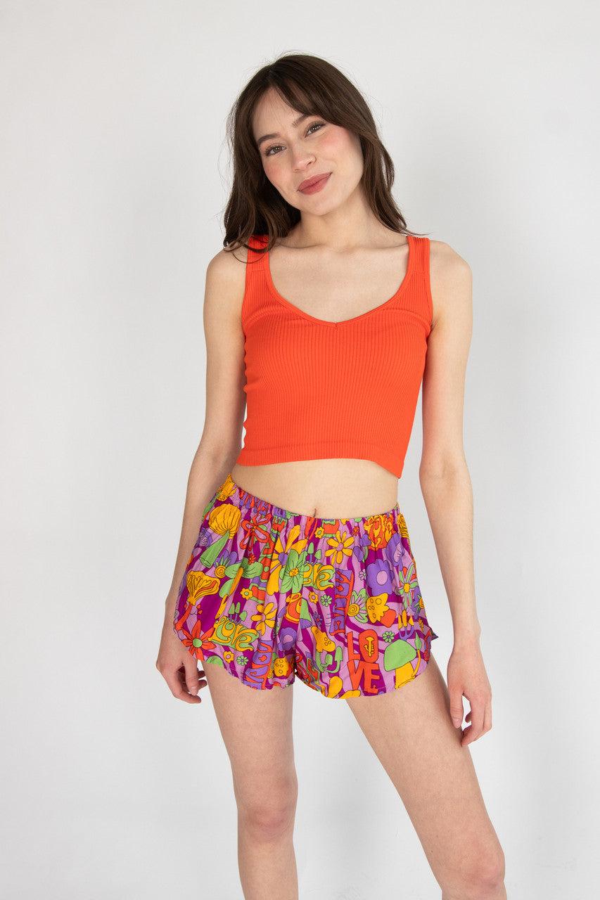 Groovy Mushroom Shorts Product Image