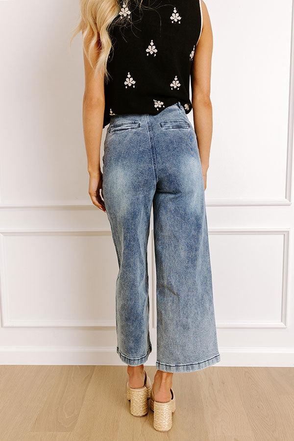 The Amelia High Waist Wide Leg Jeans Product Image