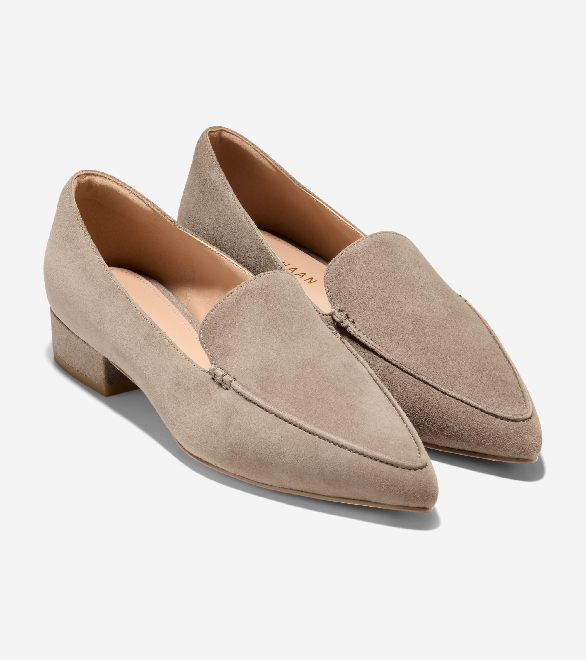 Women's Valantina Loafers in Light Beige | Cole Haan Product Image