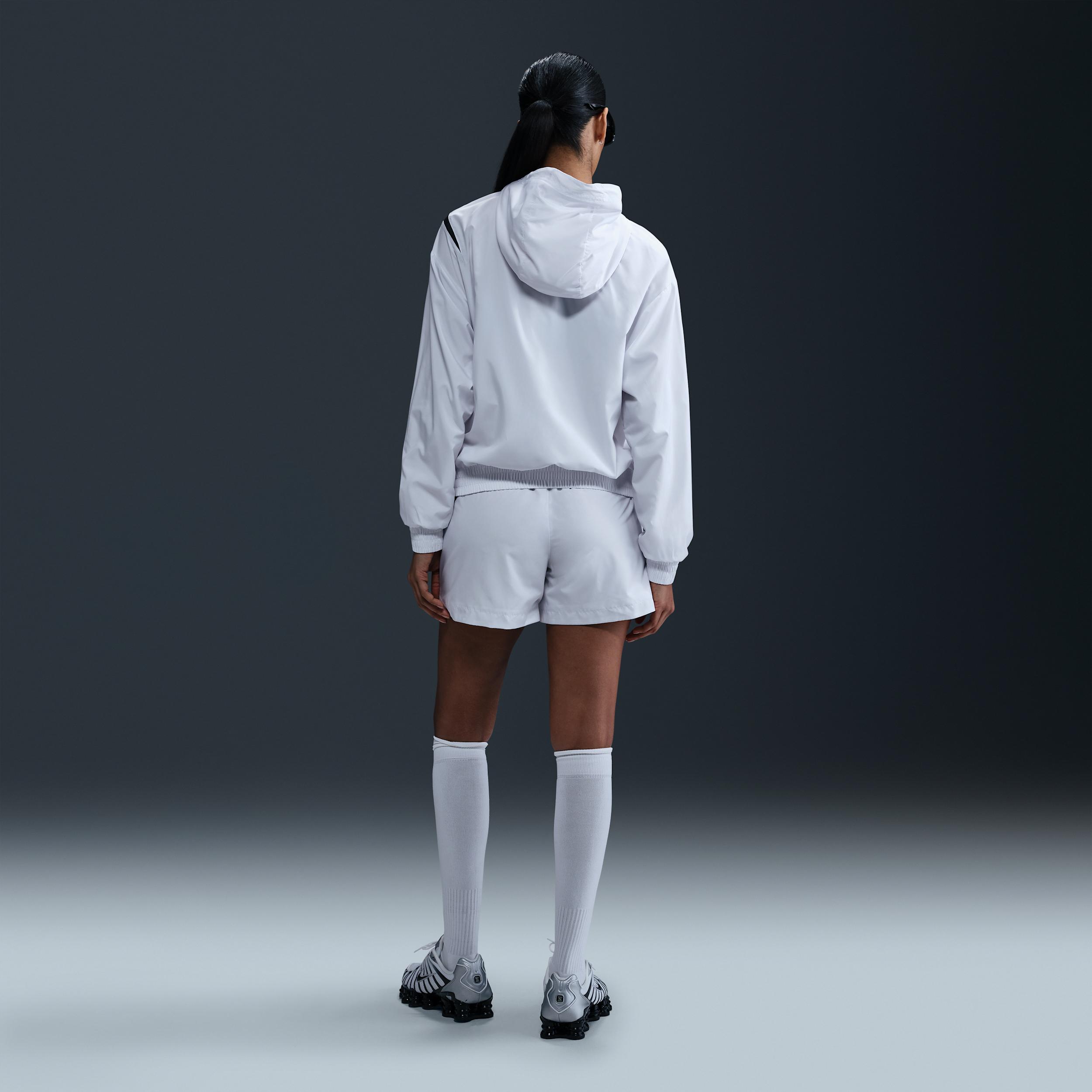 Women's Nike Sportswear Classic Mid-Rise 5" Woven Logo Shorts Product Image