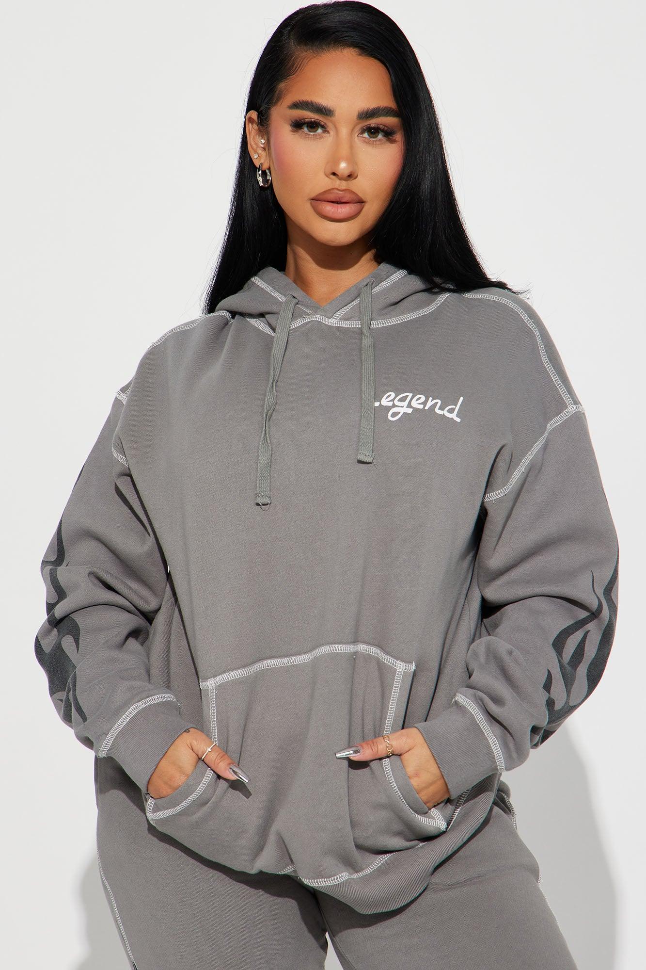 Legend Life Sweatsuit  - Grey Product Image