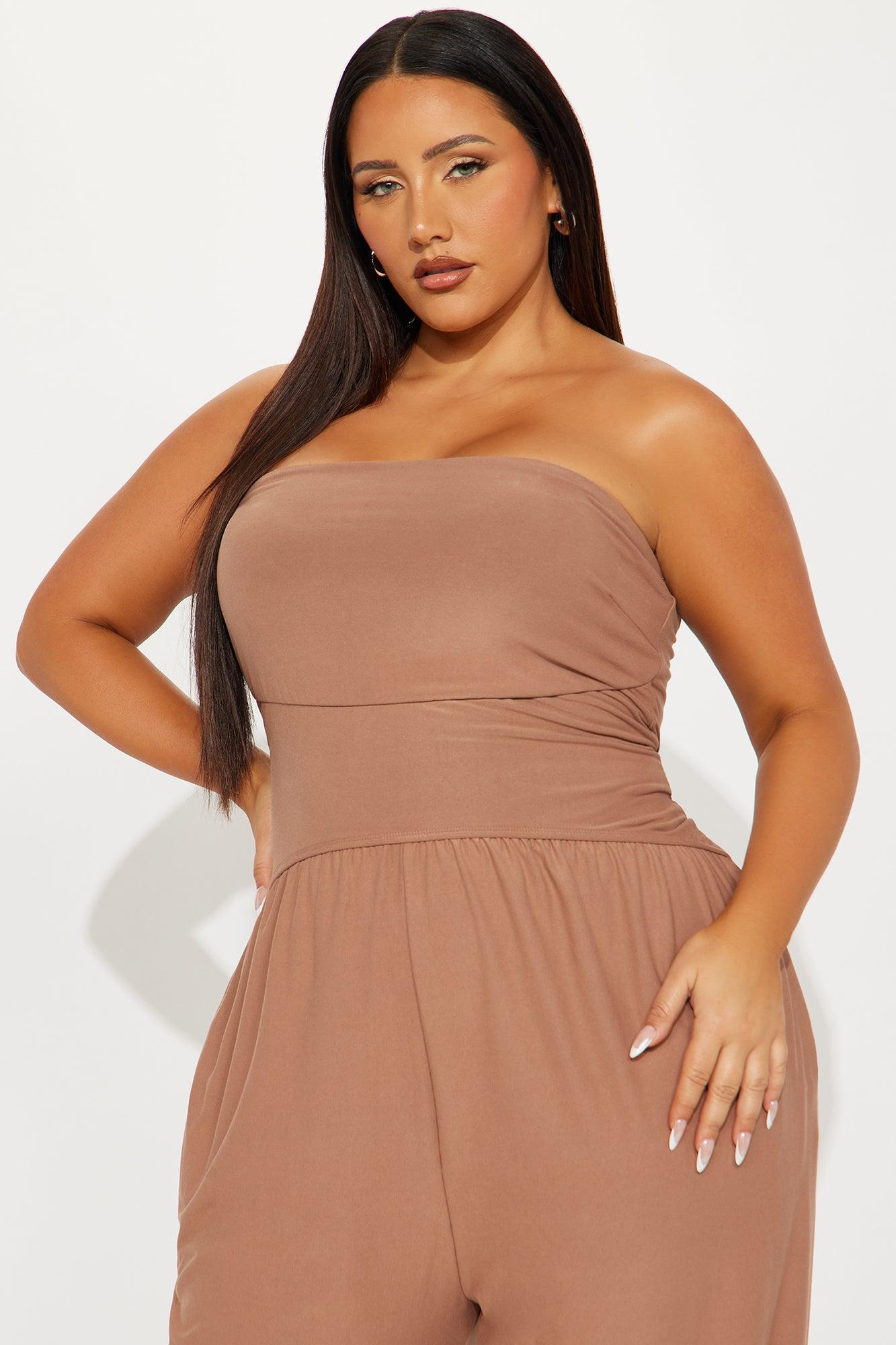Jasmine Jumpsuit - Mocha Product Image