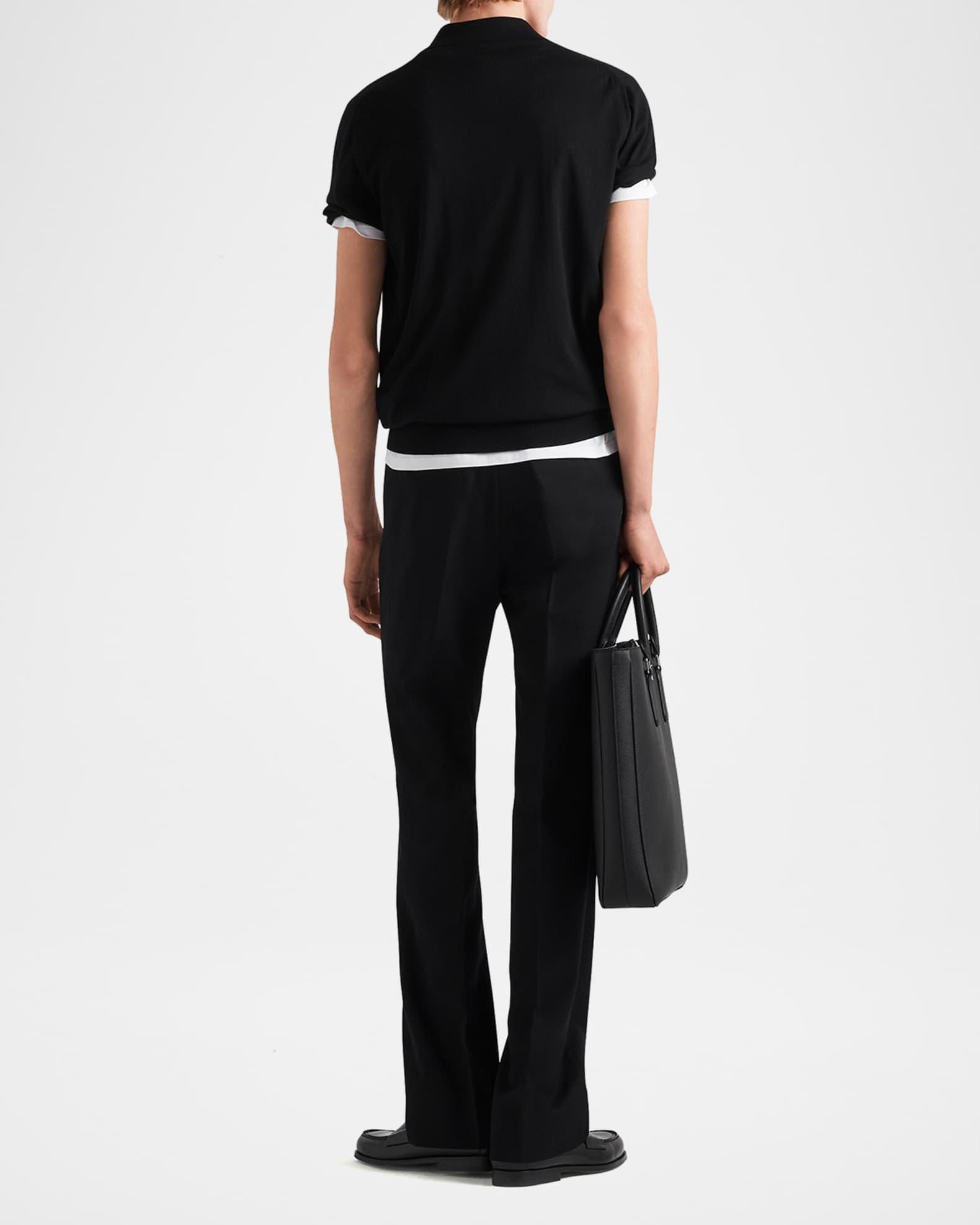 Men's Wool Logo Polo Product Image