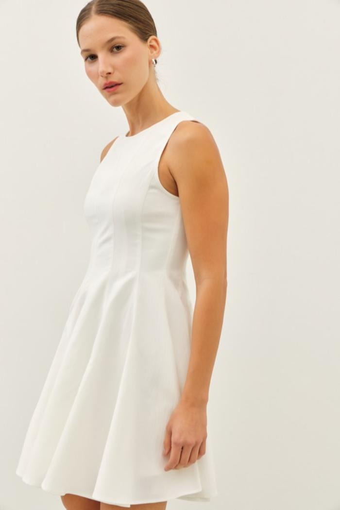 S/L Flare Mini Dress Product Image