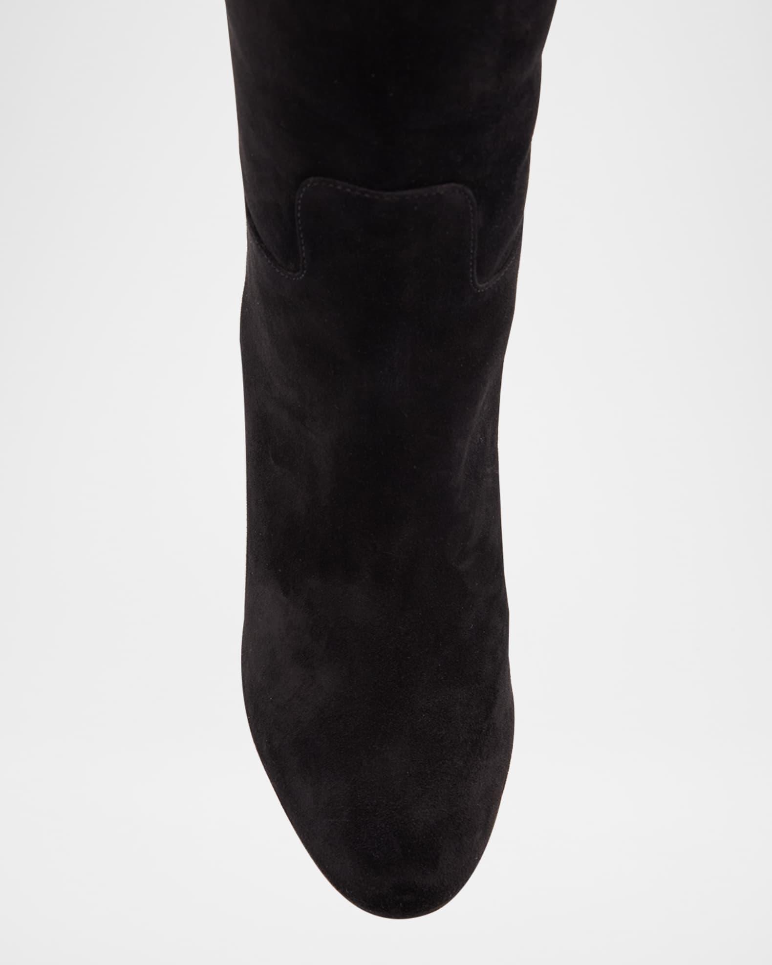 Loo Suede Red Sole Knee Boots Product Image
