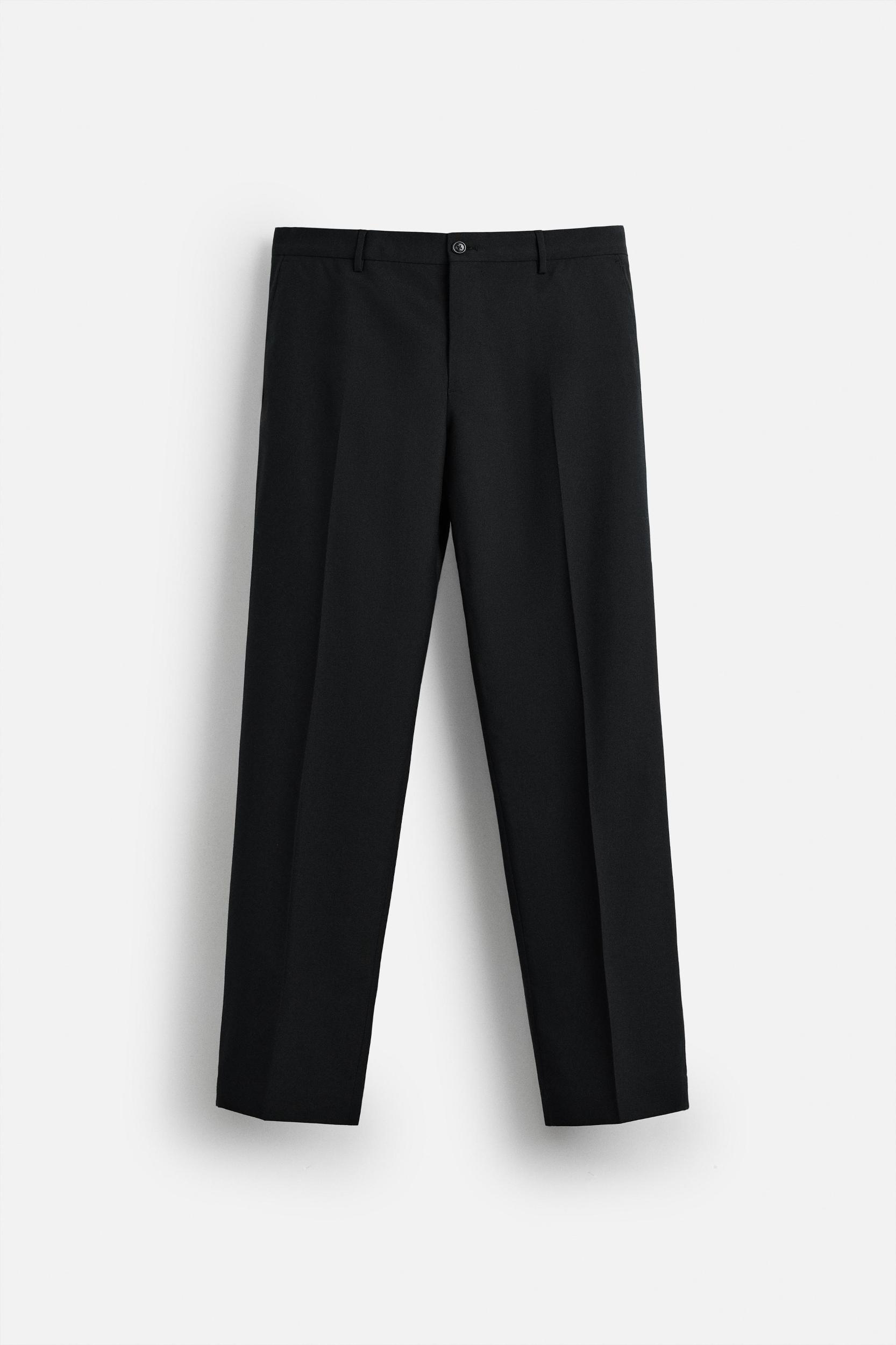 100% WOOL SUIT PANTS Product Image