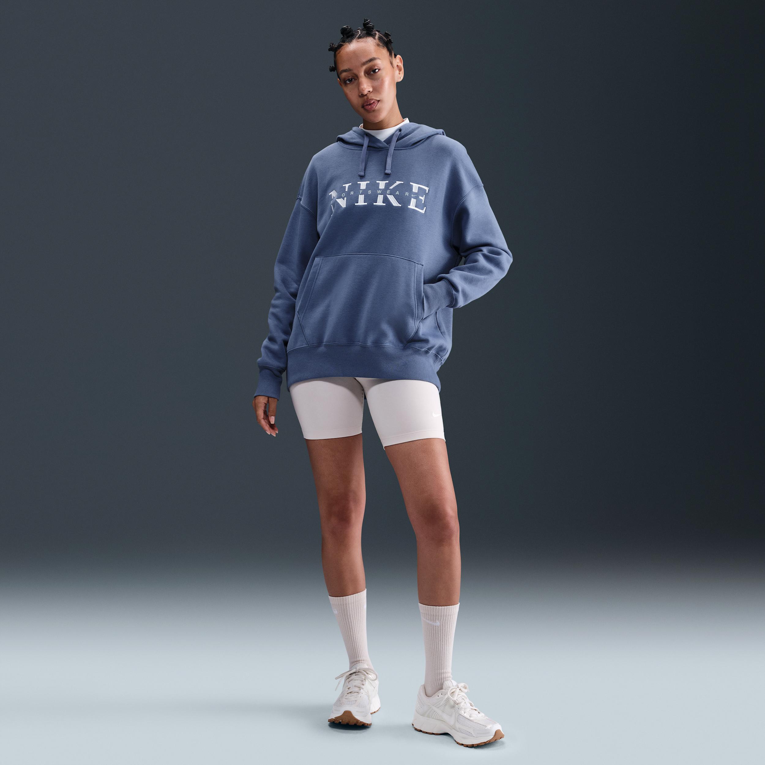 Womens Nike Sportswear Phoenix Fleece Oversized Pullover Hoodie | IH4054-433 Product Image