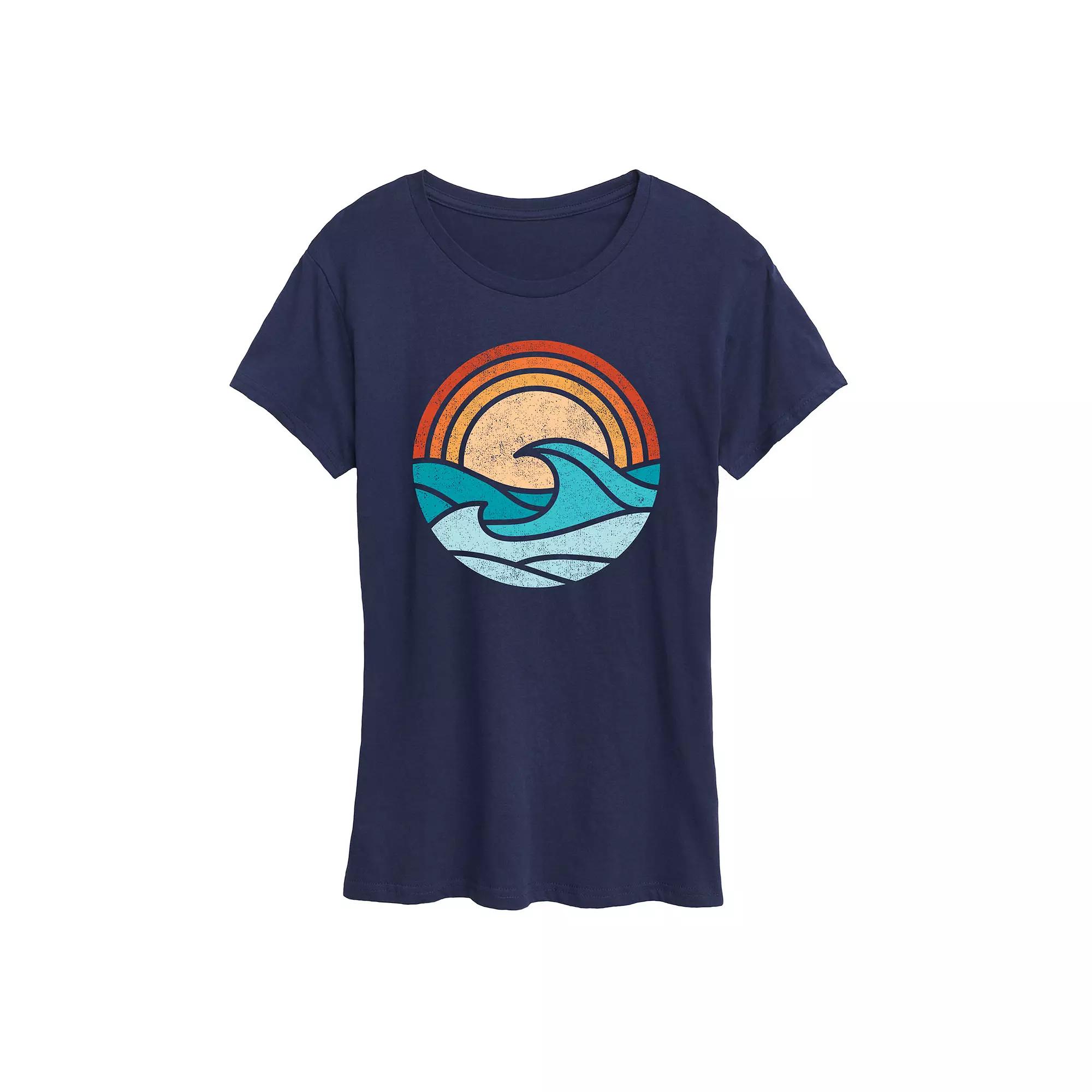 Women's Wave Scene Graphic Tee,  Product Image