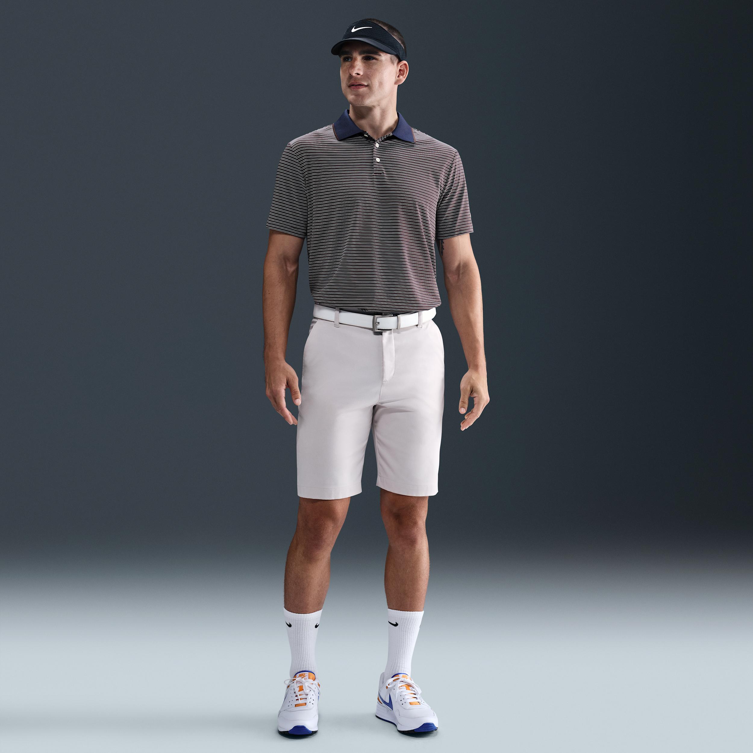 Nike Mens Tour Dri-FIT Striped Golf Polo | FZ7479-237 Product Image