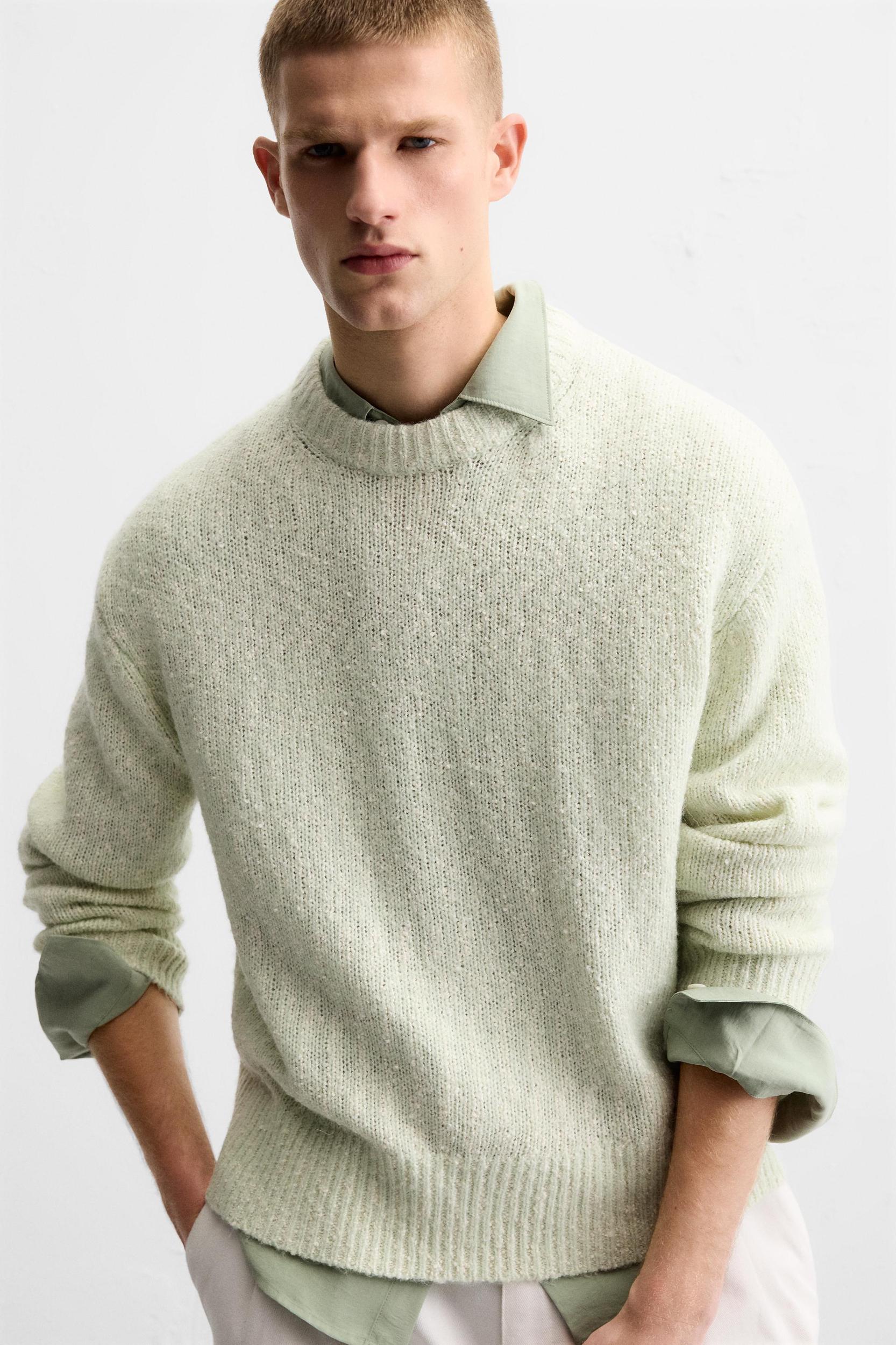 IRREGULAR TEXTURE SWEATER Product Image