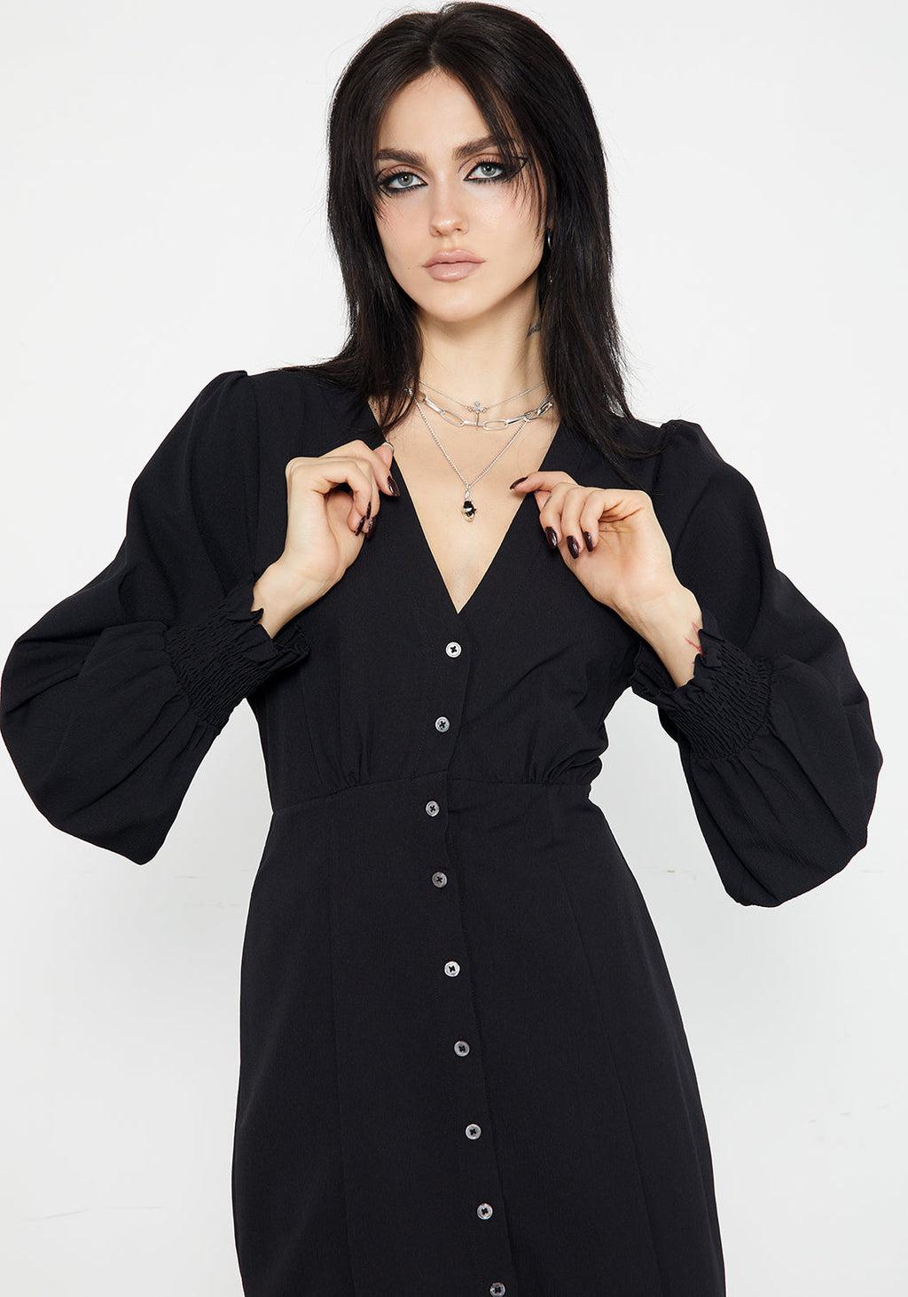 Cora Button Up Midaxi Dress Product Image
