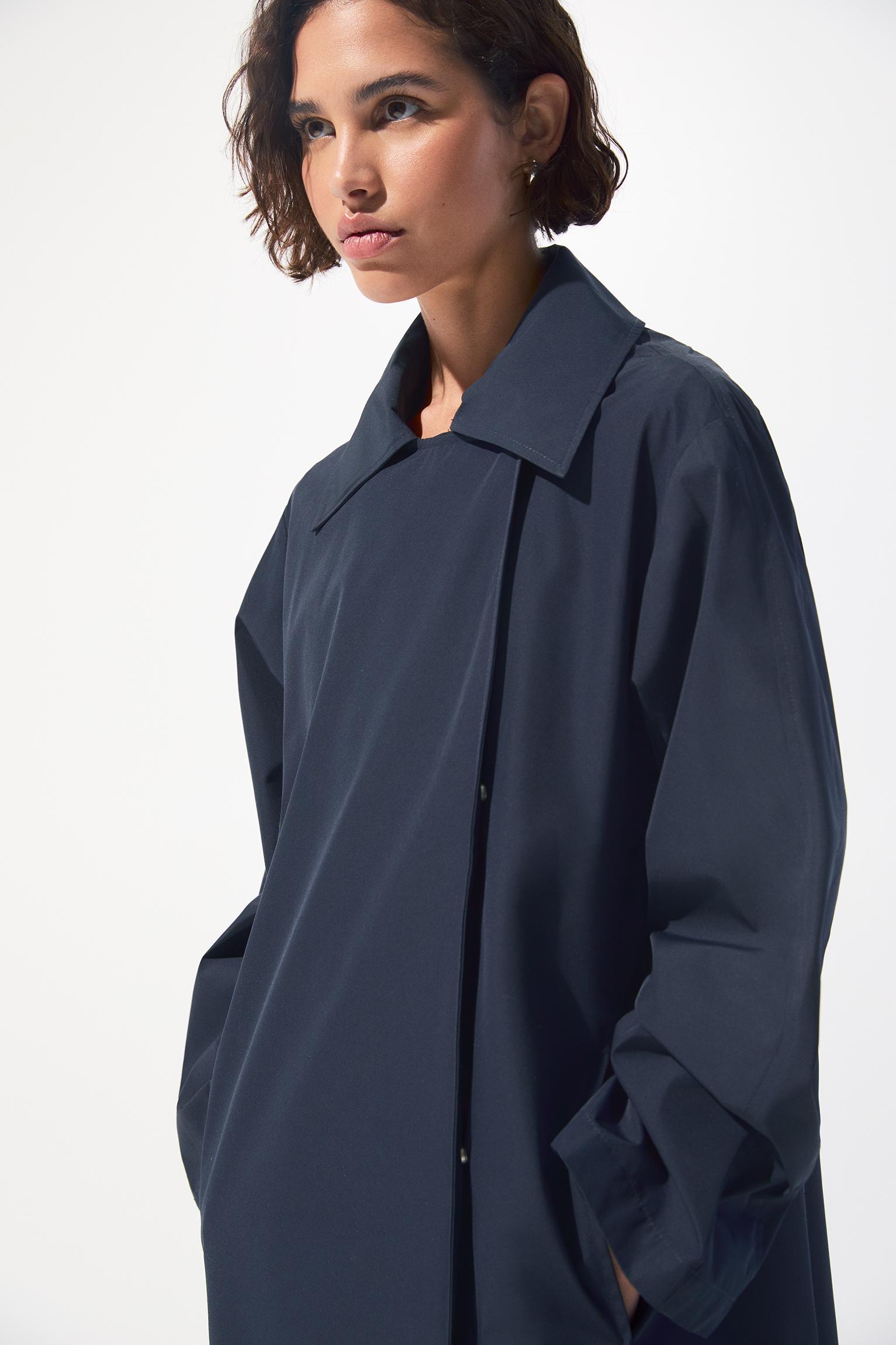 Long oversize trench coat Product Image