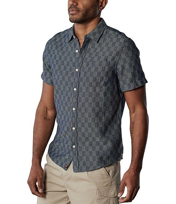 The Normal Brand Freshwater Short Sleeve Checked Woven Shirt Product Image