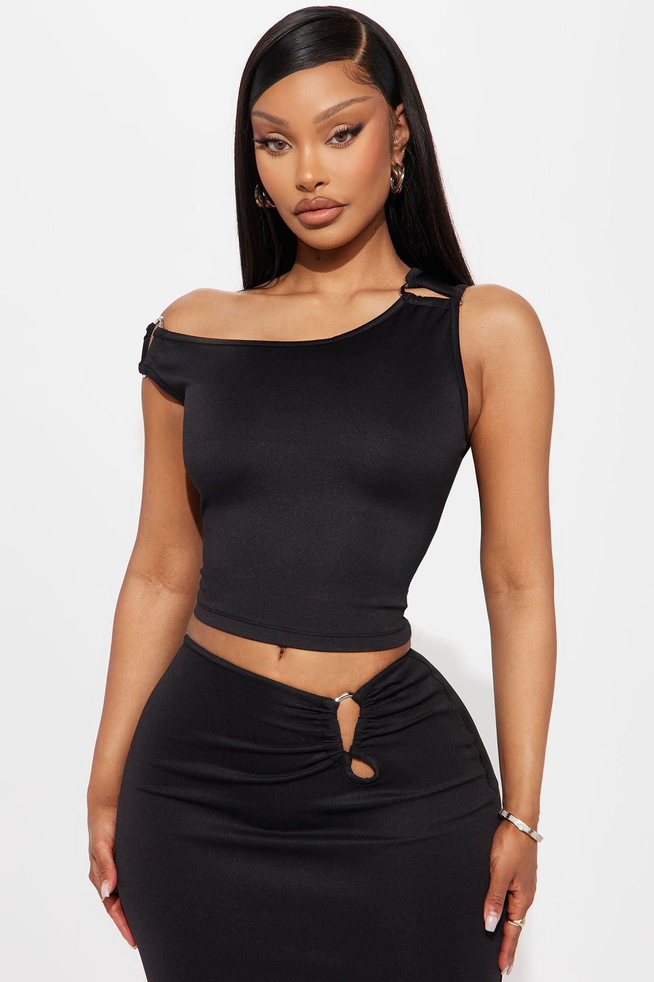 Iconic Rhythm Maxi Skirt Set - Black Product Image