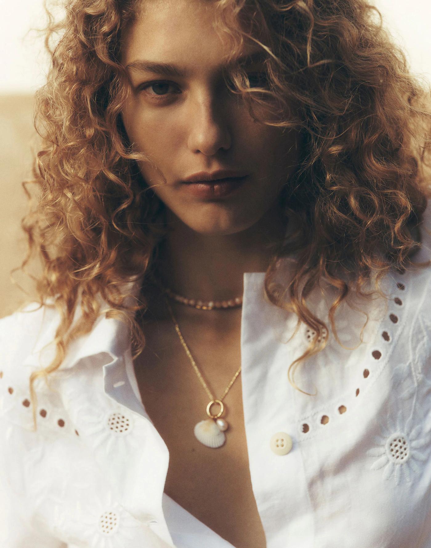 Two-Pack Shell Necklace Set Product Image