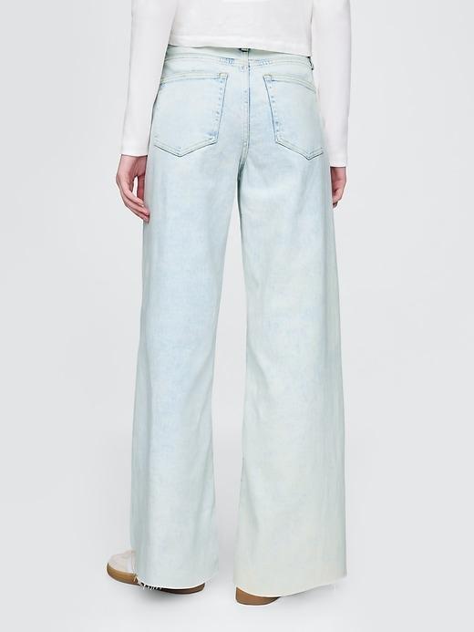 High Rise Stride Wide-Leg Jeans Product Image