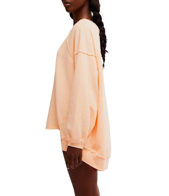 FP Movement One To Beat Boat Neck Long Sleeve Pullover Product Image