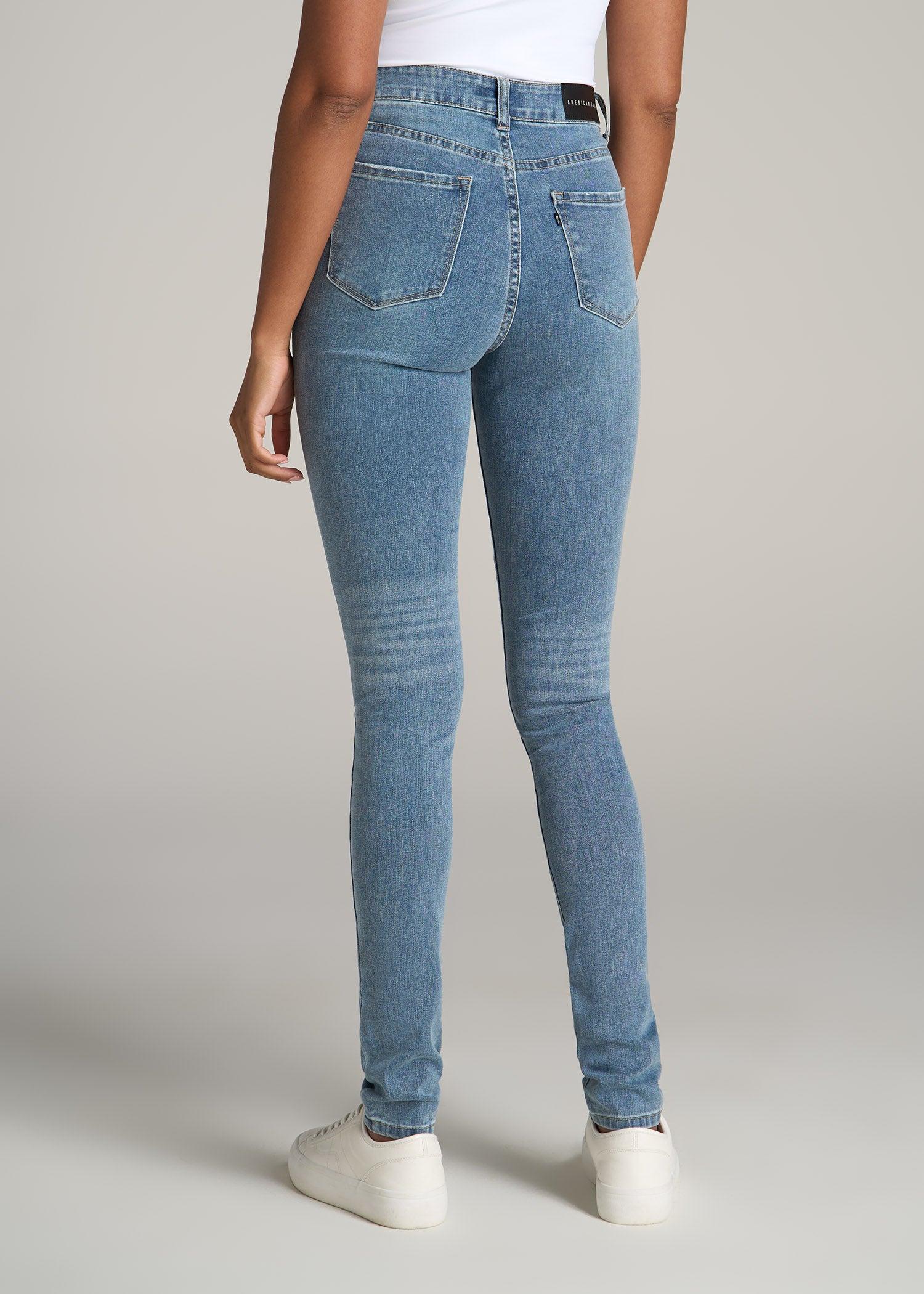 Georgia High-Rise Skinny Jeans for Tall Women in Monaco Faded Female Product Image