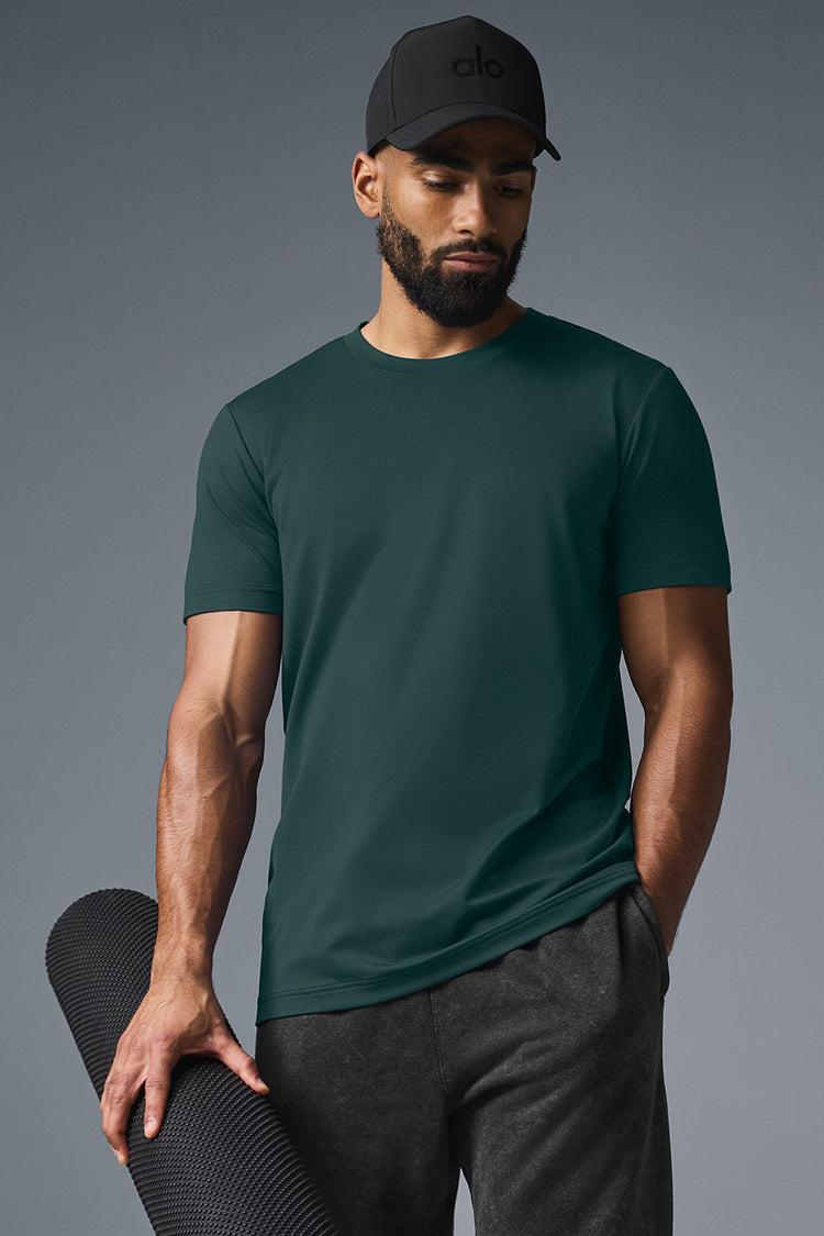 Conquer Reform Crewneck Short Sleeve - Midnight Green Product Image