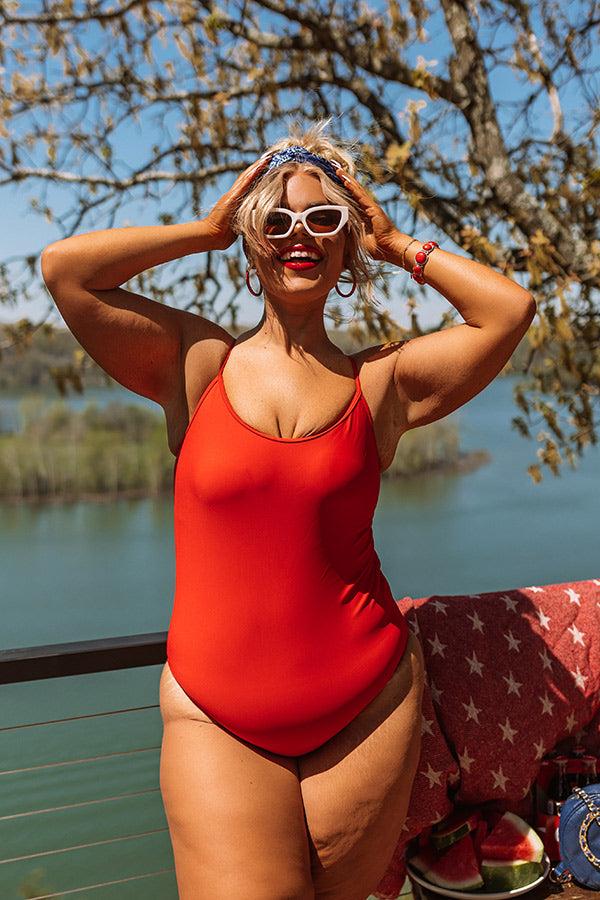 Memorial Moment One Piece Swimsuit Curves Product Image