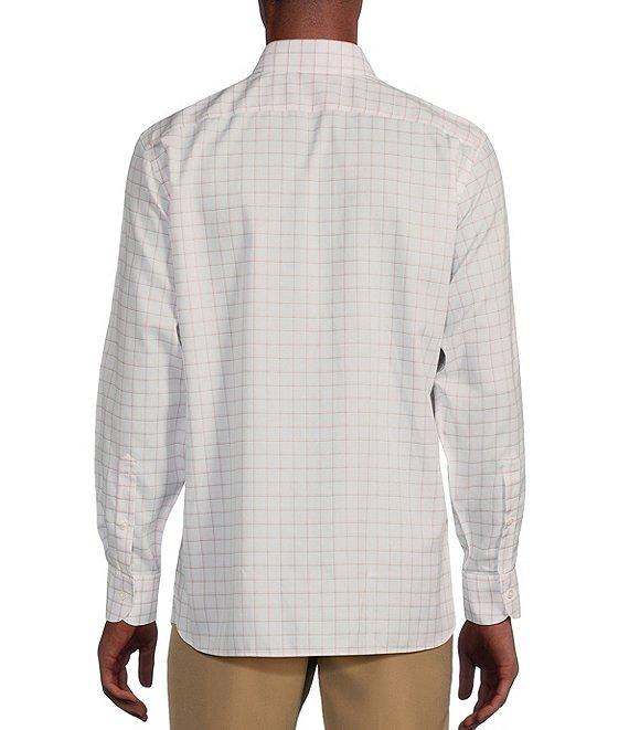Daniel Cremieux Signature Label Non-iron Checkered Oxford Long Sleeve Woven Shirt Product Image