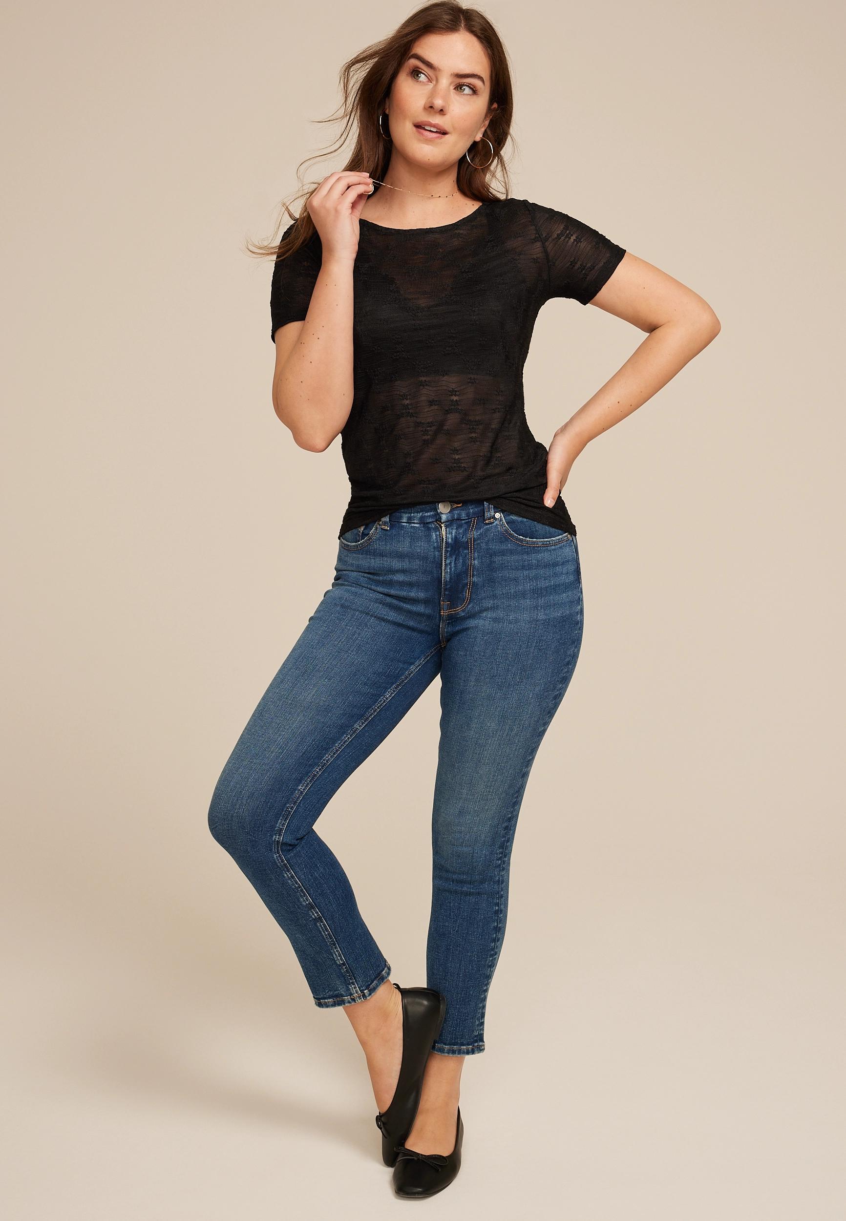 Floral Lace Embroidered Top Product Image