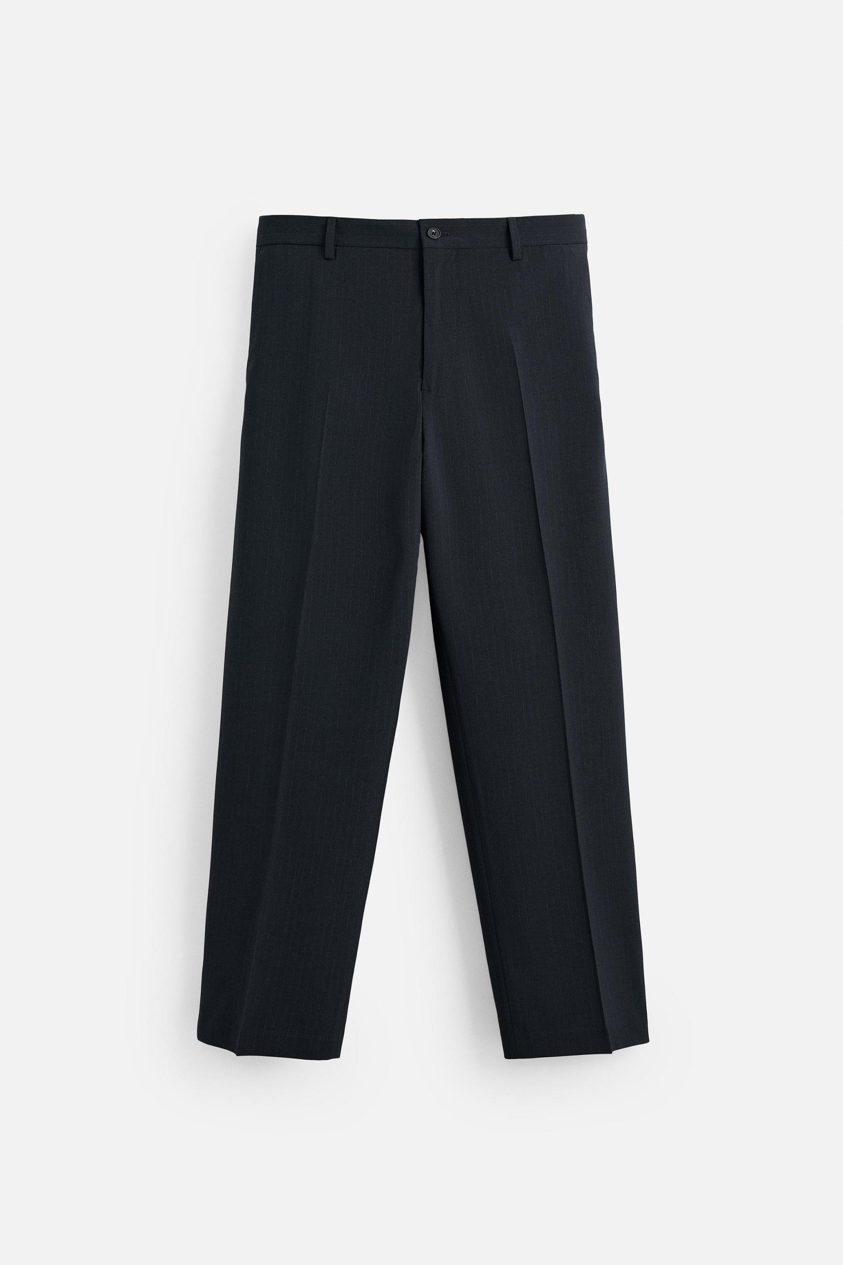 PINSTRIPE SUIT PANTS Product Image