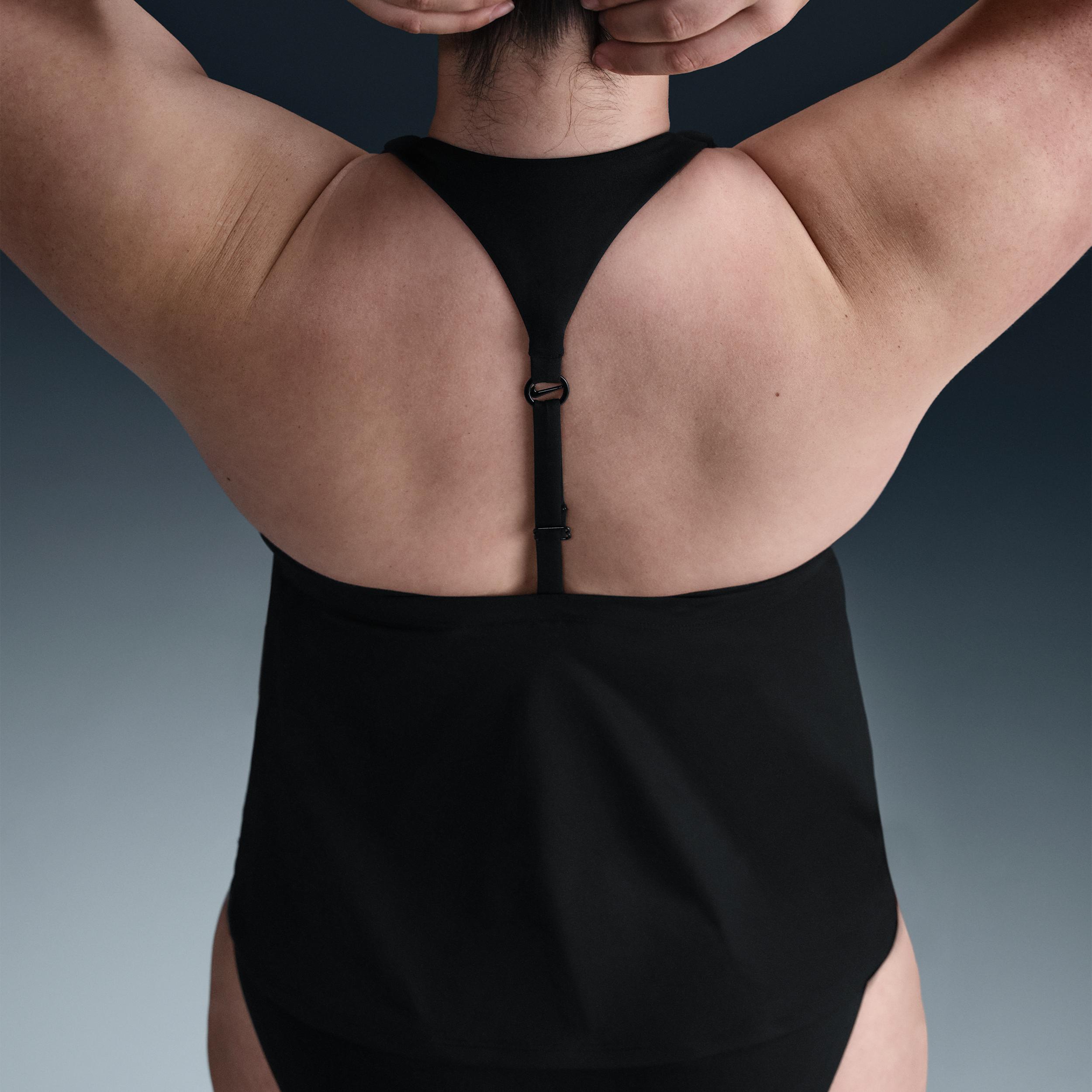 Nike Womens Swim Essential Square Neck Tank Topini (Extended Sizing) | NESSF337-001 Product Image