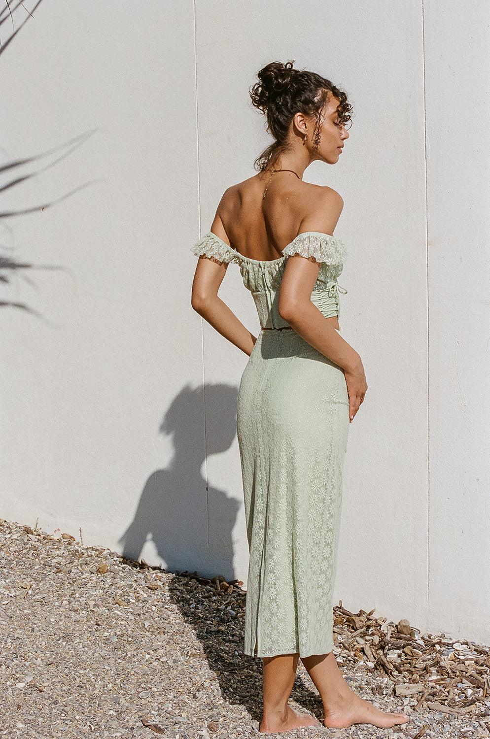 Josa Lace Up Top Product Image