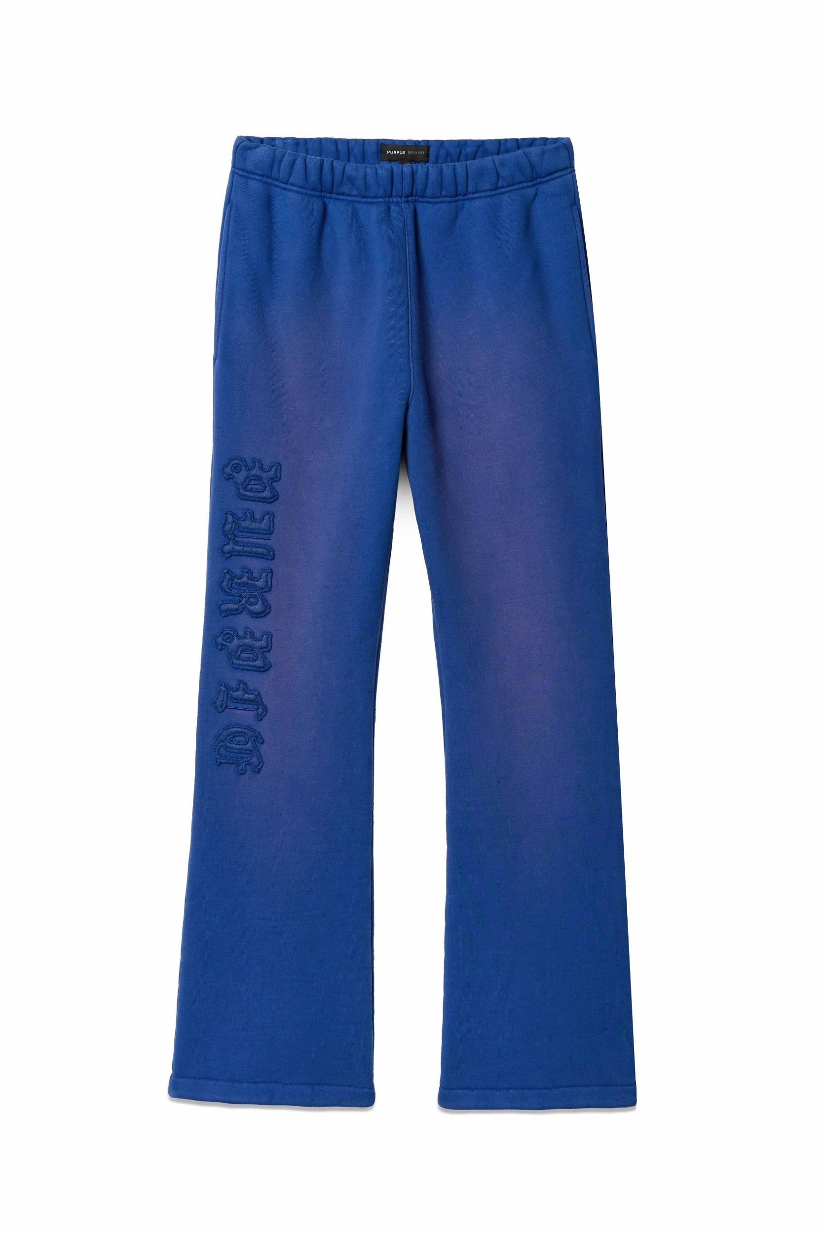 Gothic Applique Sweatpants Male Product Image
