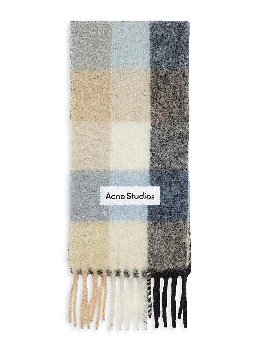 Womens Vally Check Scarf Product Image