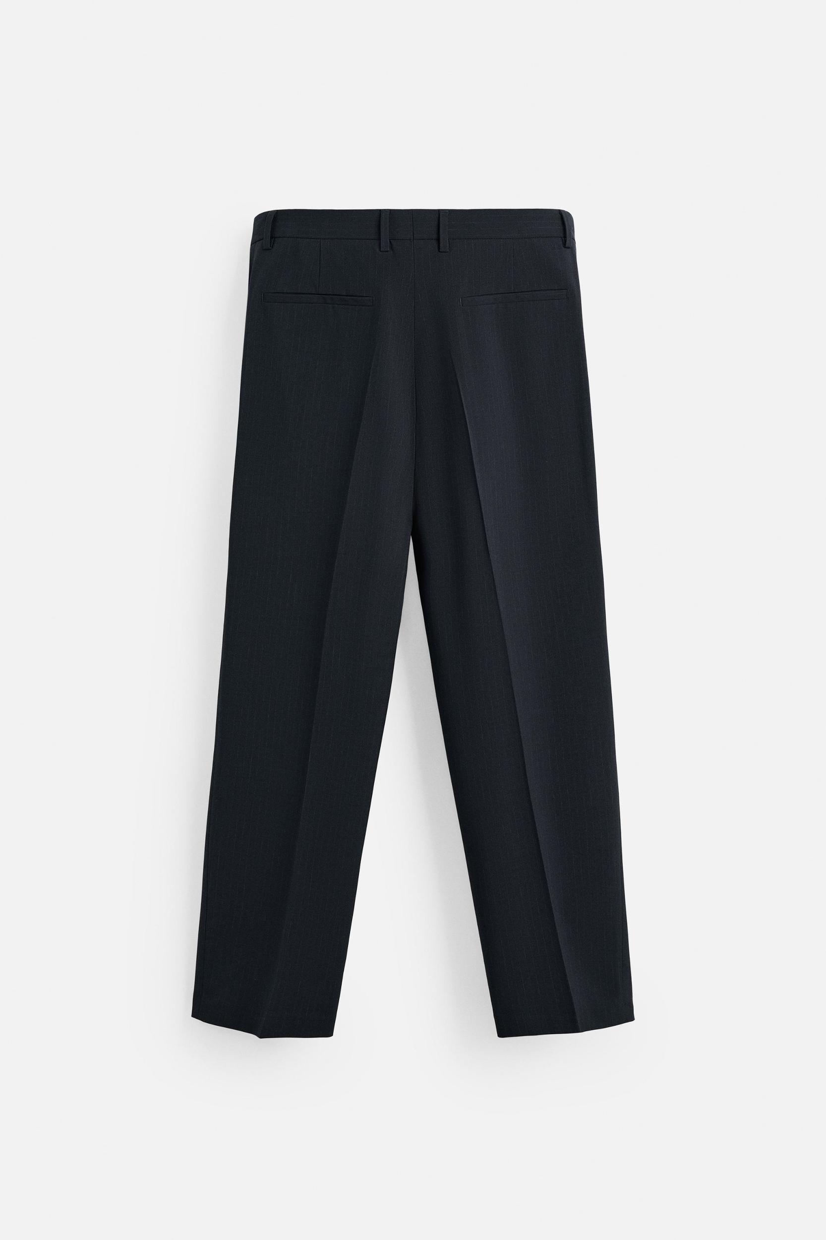 PINSTRIPE SUIT PANTS Product Image