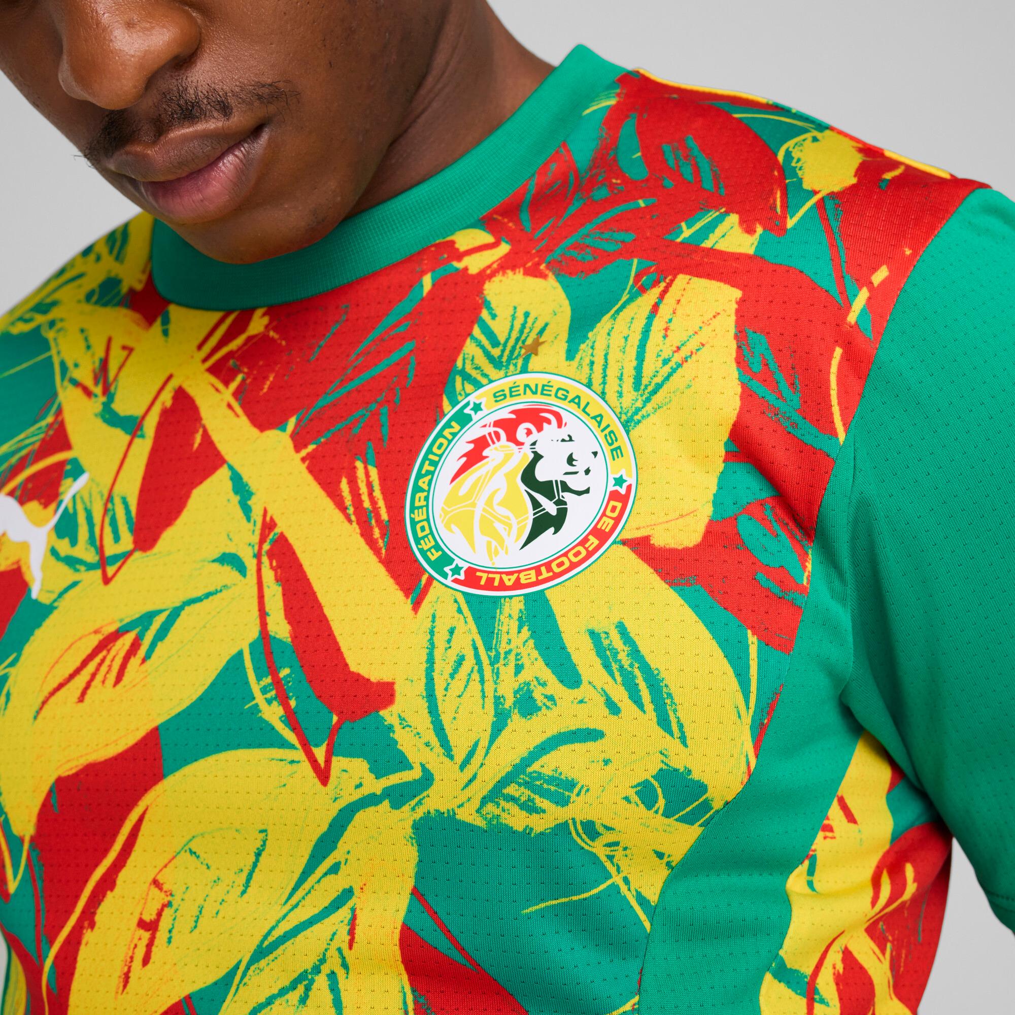 Senegal 2025 Pre-Match Men's Soccer Jersey Product Image