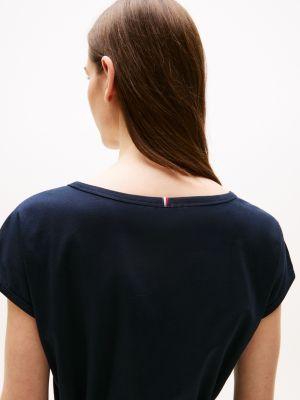 Belted Stretch T-Shirt Dress Product Image