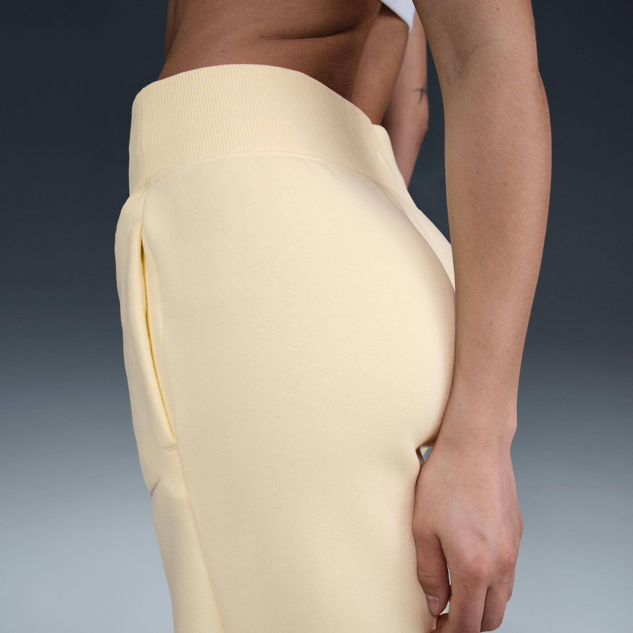 Womens Nike Sportswear Phoenix Fleece High-Waisted Wide-Leg Sweatpants Product Image