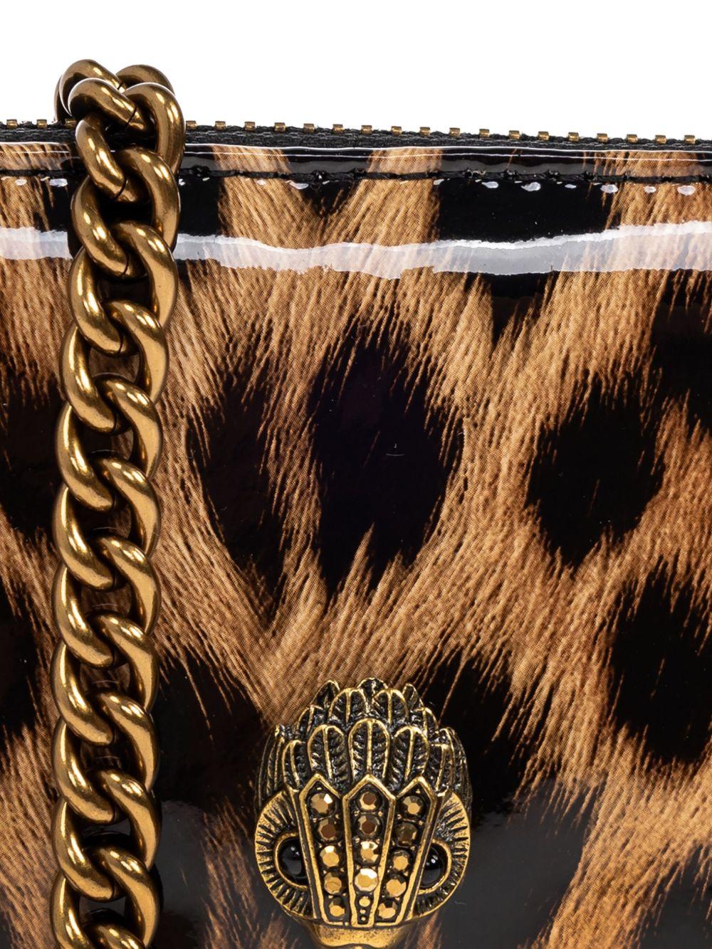 leopard-print walllet on chain Product Image