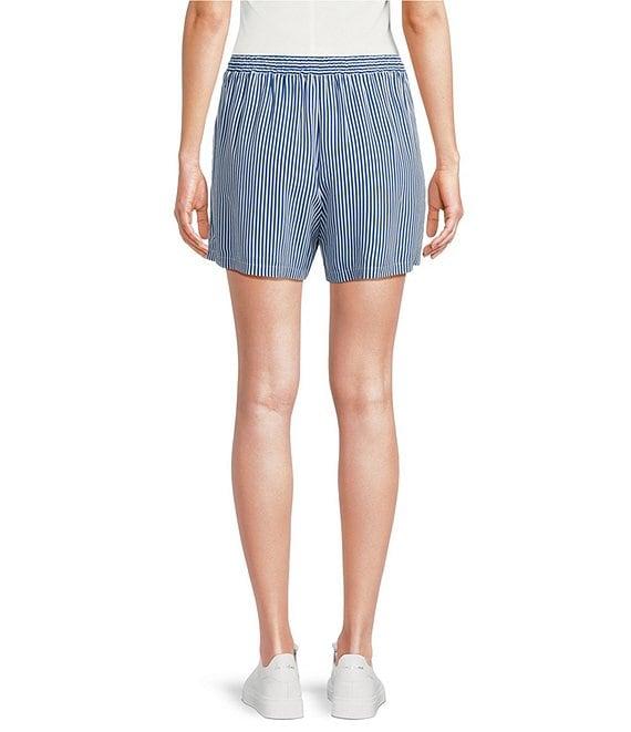 A Loves A Stripe Woven Mid Rise Coordinating Camp Shorts Product Image