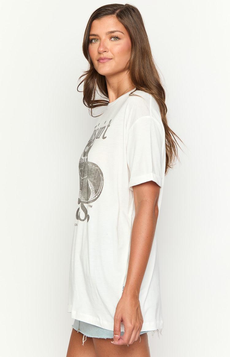 The Laundry Room This Ain't Texas White Oversized Tee Product Image