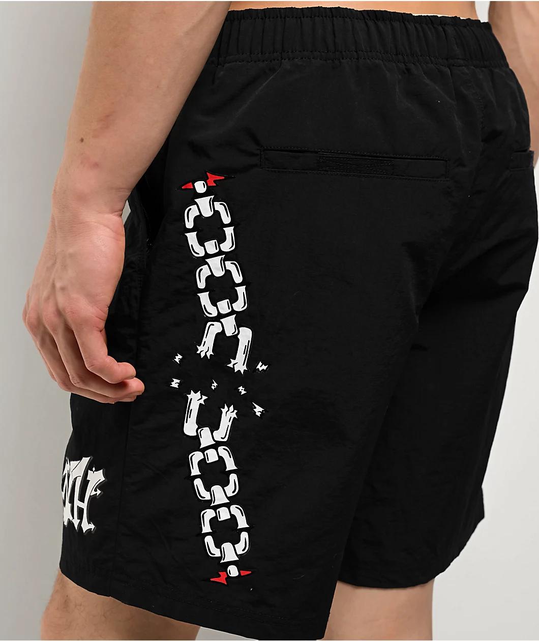 Ninth Hall Panther Black Board Shorts Product Image