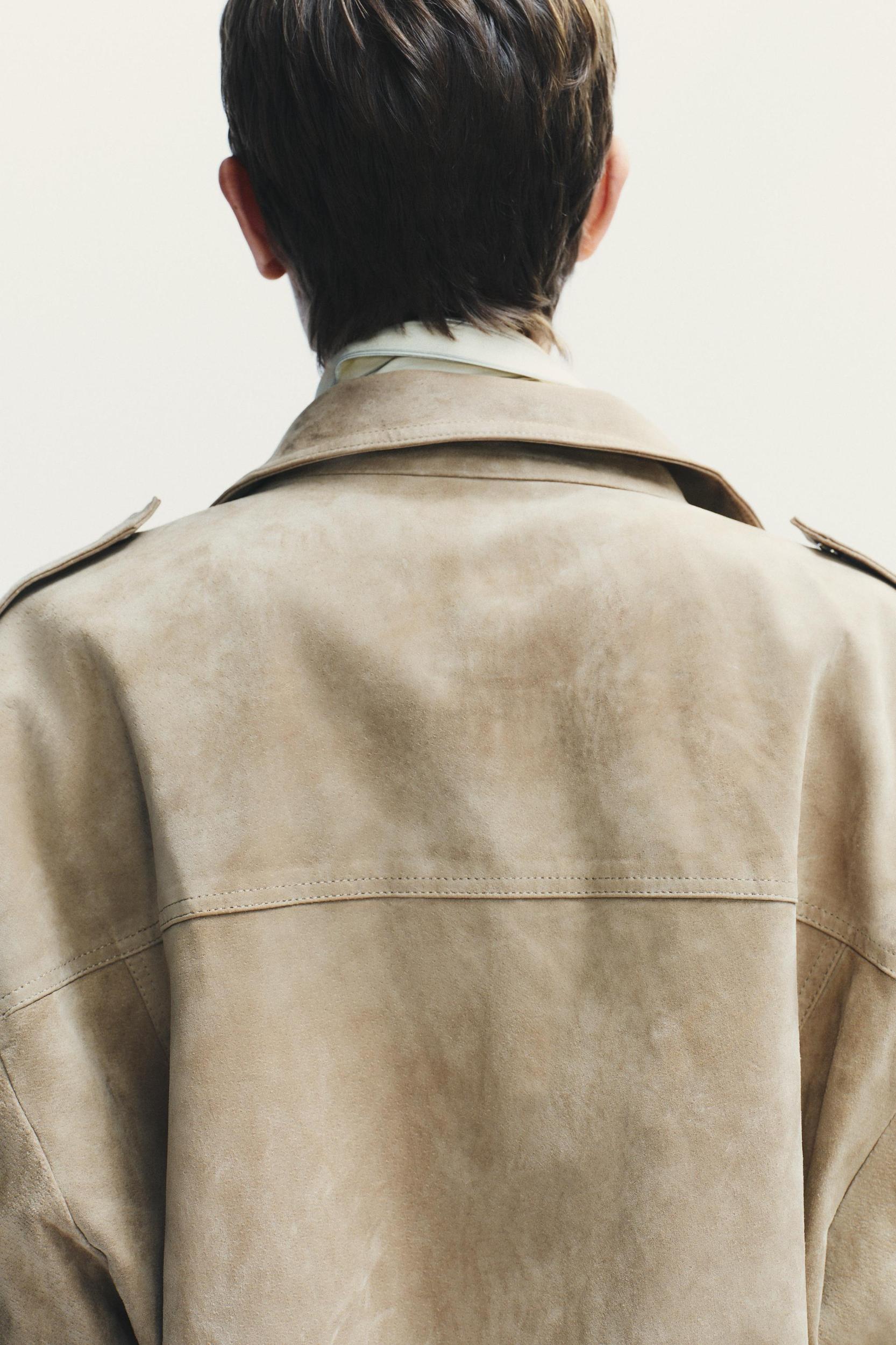 SUEDE LEATHER JACKET Product Image