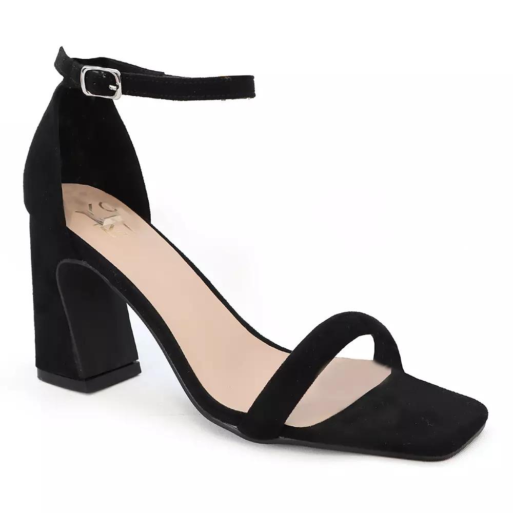 Yoki Selina-11 Women's Casual Open Toe Block Heel Sandals,  Product Image