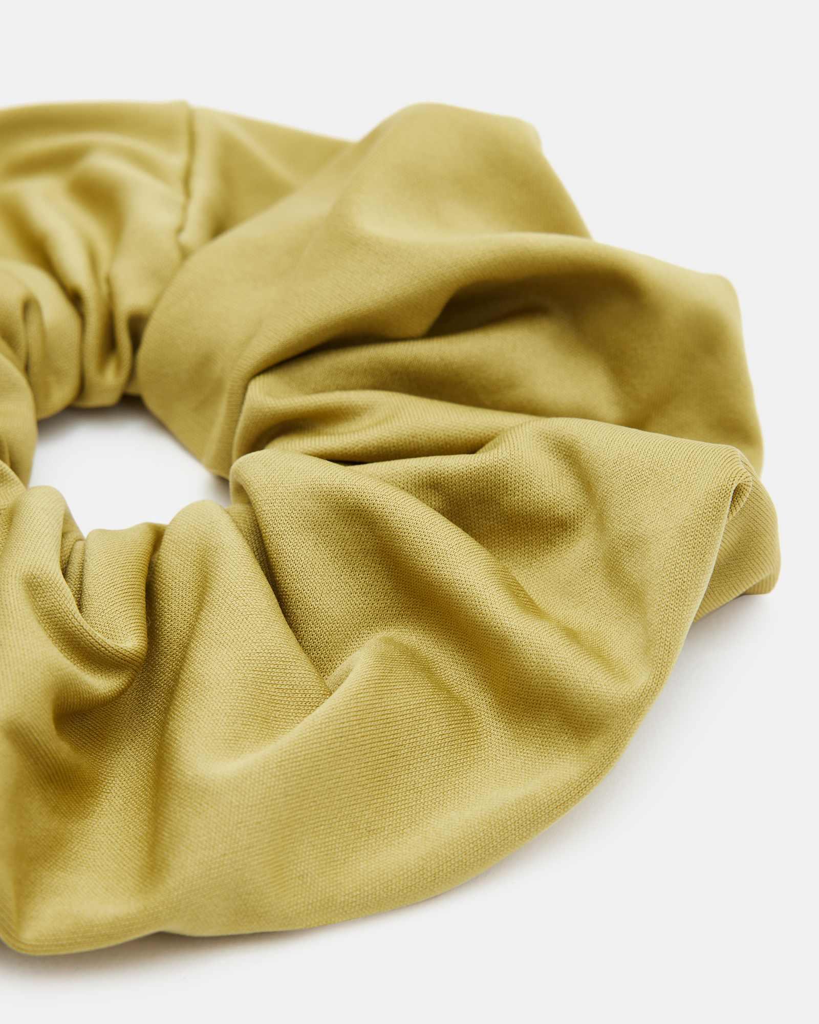 Sap Green Oversized Scrunchie Product Image
