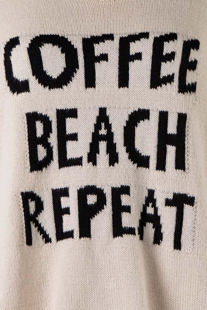 Coffee Beach Repeat Sweater Product Image