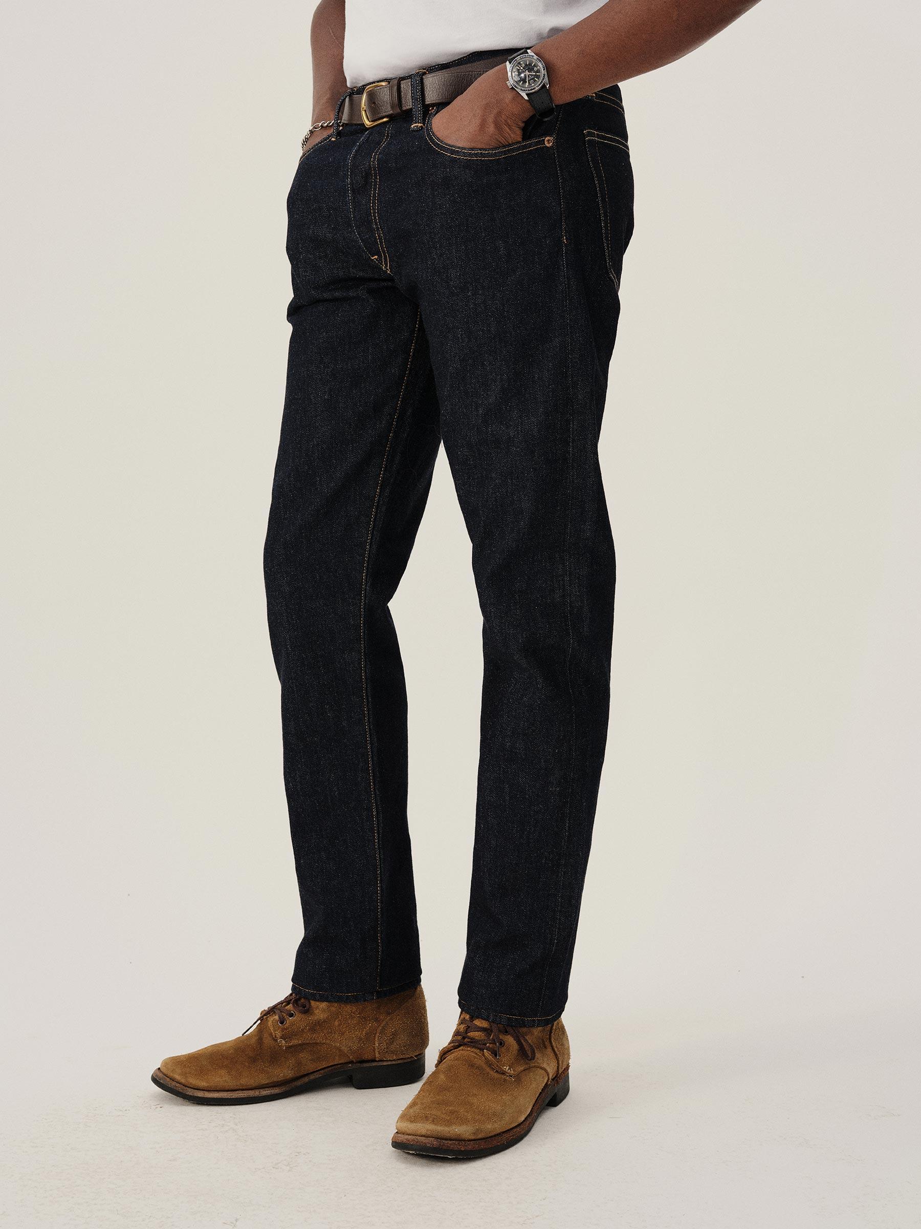 D035 Japanese Denim Maverick Slim Jean Product Image