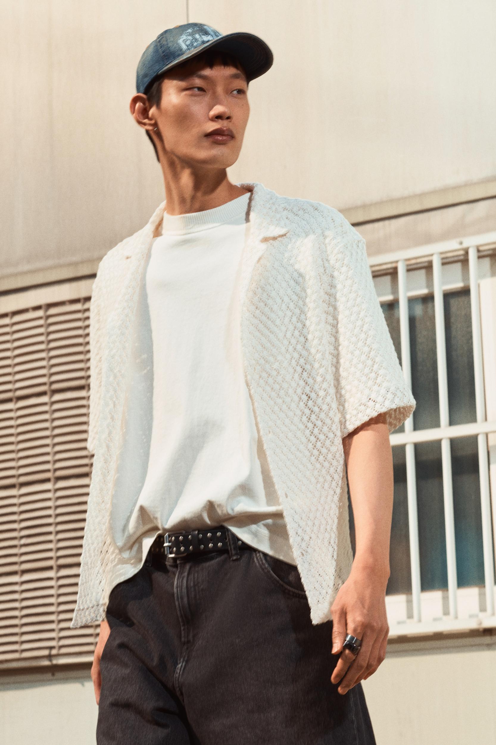 Loose-Fit Resort Shirt Product Image